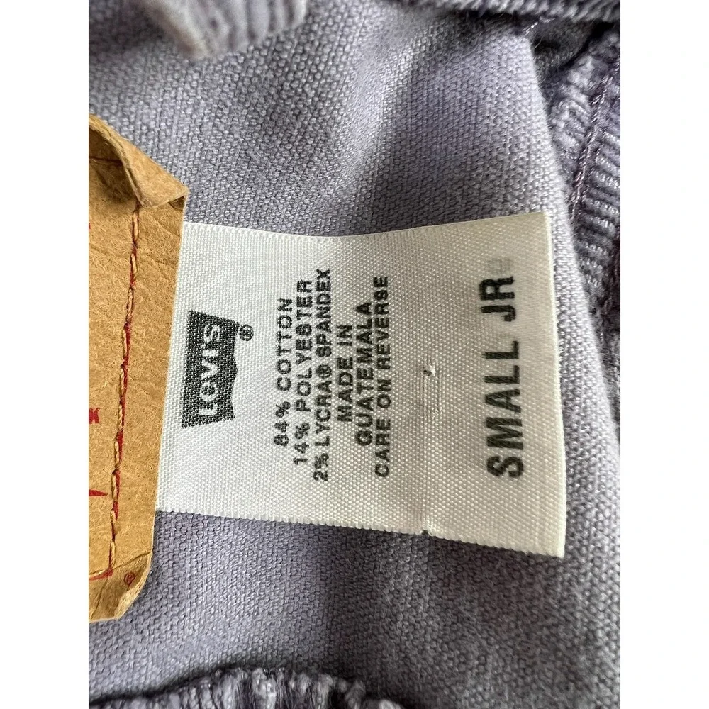 Levis Jacket Juniors Small‎ Corduroy Trucker Western Button Up Pockets 18417